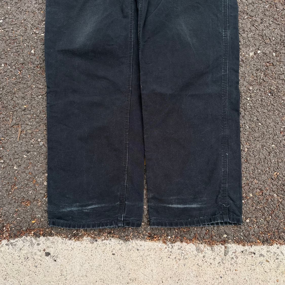 OG 칼하트 B11 BLK 싱글니 카펜터 팬츠 상품이미지4