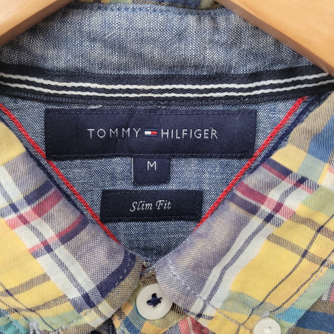 타미힐피거 패치워크 셔츠 상품이미지3