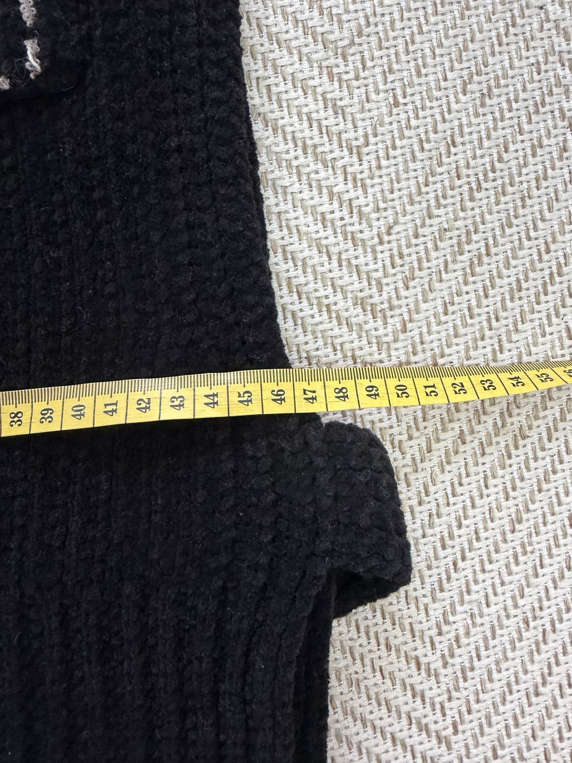 정품) TIME 타임 한섬 22ss 블랙 니트 베스트 조끼 90F 상품이미지9