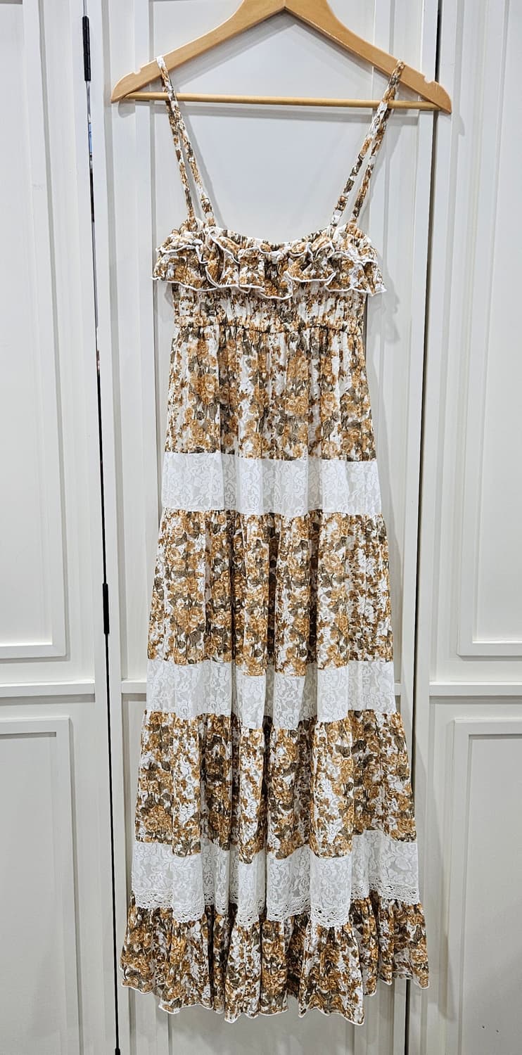 LIZ LISA(리즈리사) 플라워 레이스 롱 원피스 상품이미지7