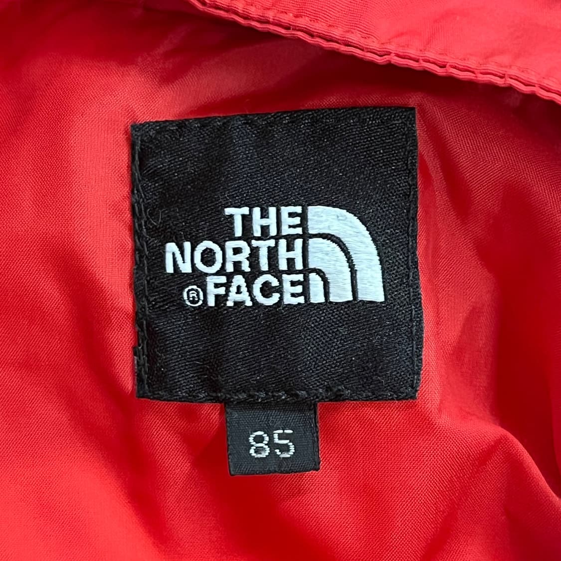 [정품/M] 노스페이스 빨간색 바람막이 자켓 b19 상품이미지5