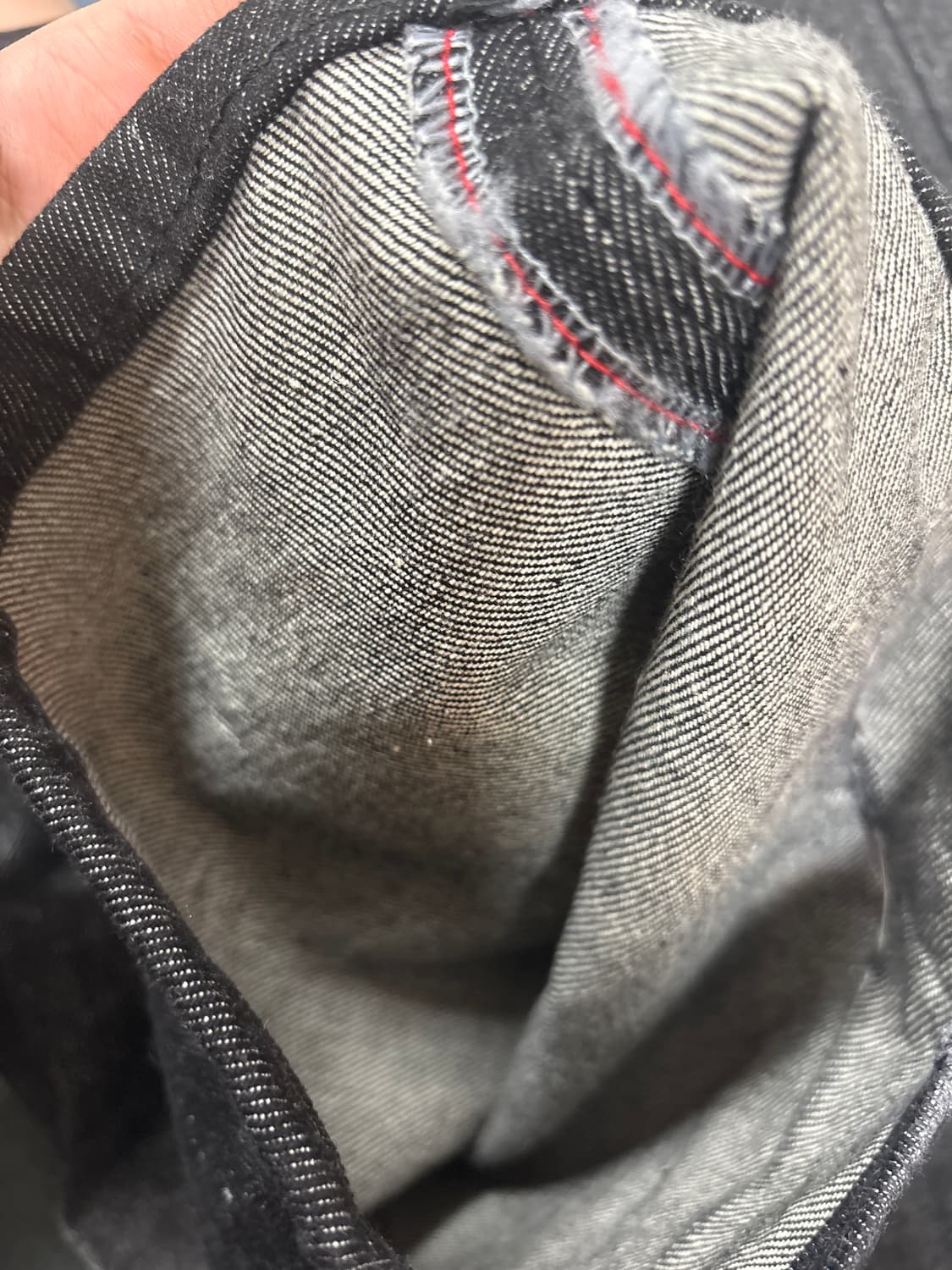 No faith studios 버튼업 인디고 셀비지 데님 상품이미지7