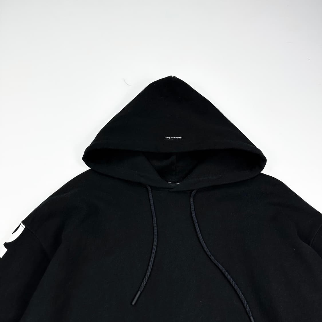 디스이즈네버댓 (디네댓) 사이드라인 블랙 후드티 (실측 XL) 상품이미지1