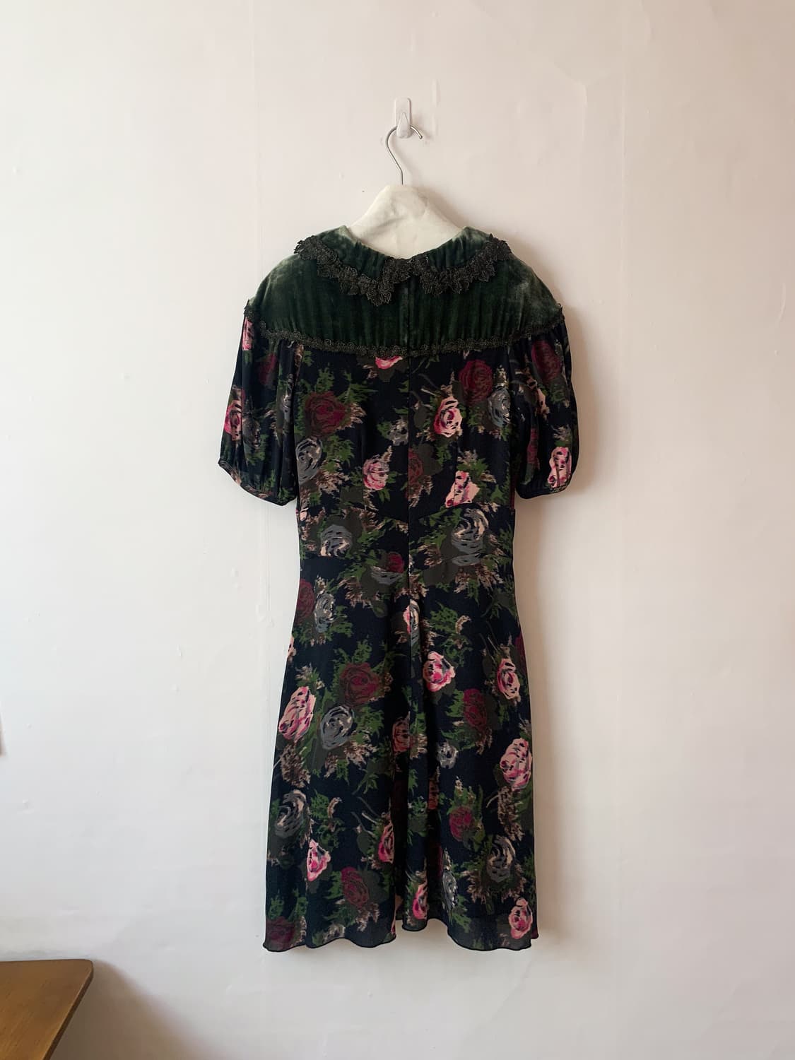 [US4] 안나수이 2017 F/W 플로럴 실크 드레스 상품이미지2