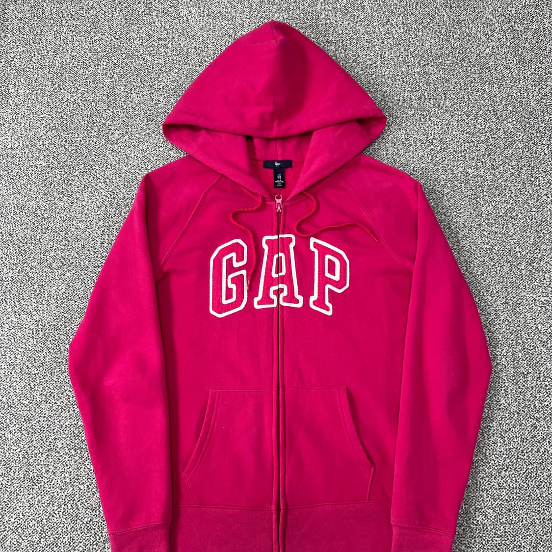 <갭 빅 로고 핑크 후드집업> No.1372 상품이미지3