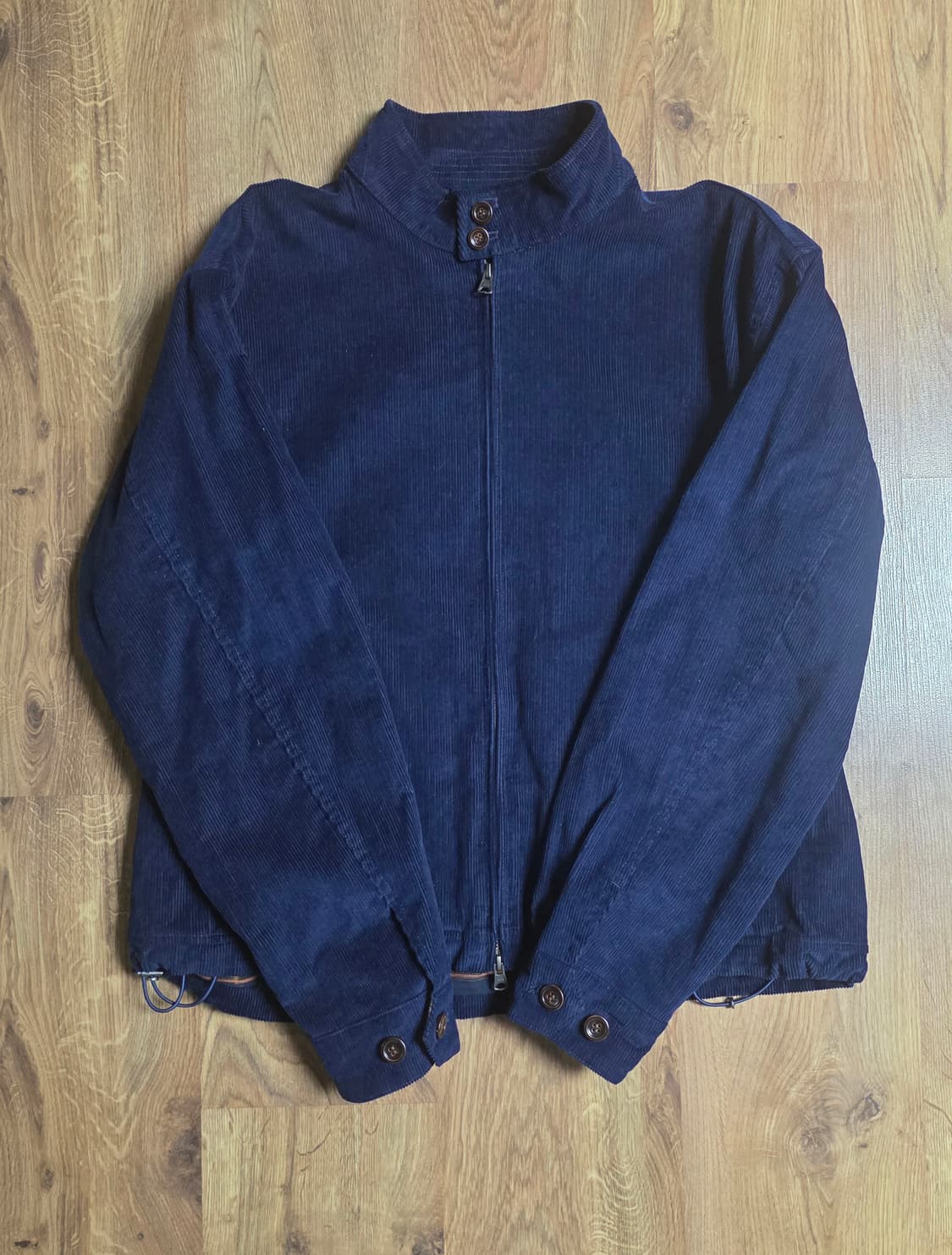 프리즘웍스 코듀로이 해링턴자켓 네이비 L 상품이미지2