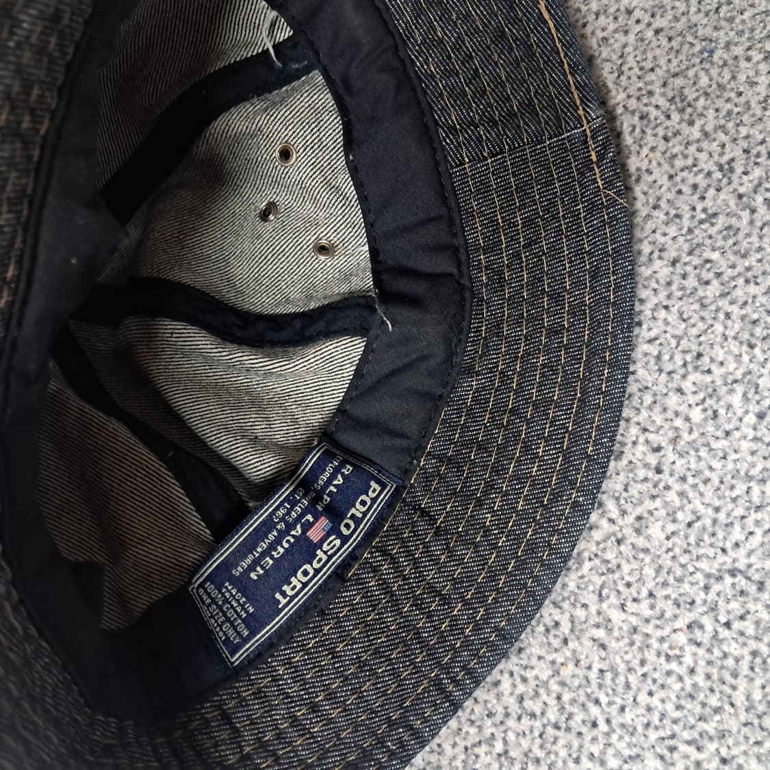 폴로 데님 벙거지 상품이미지2