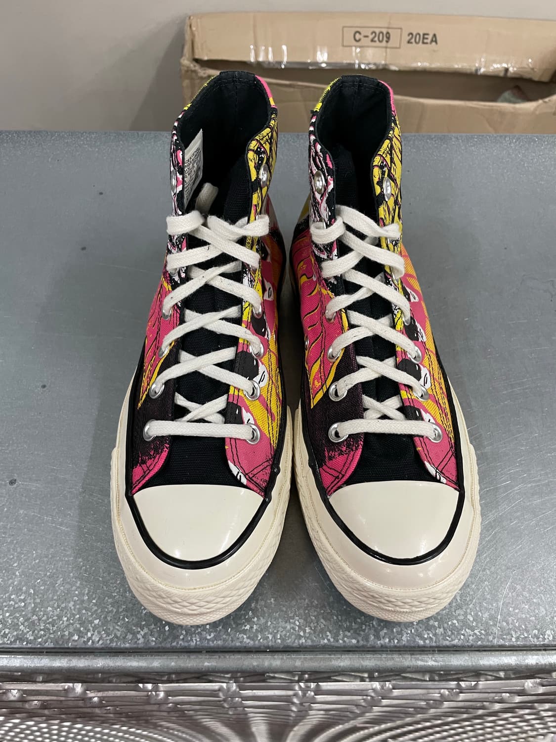 컨버스 X 배트맨 척 70 하이 블랙 245 상품이미지5