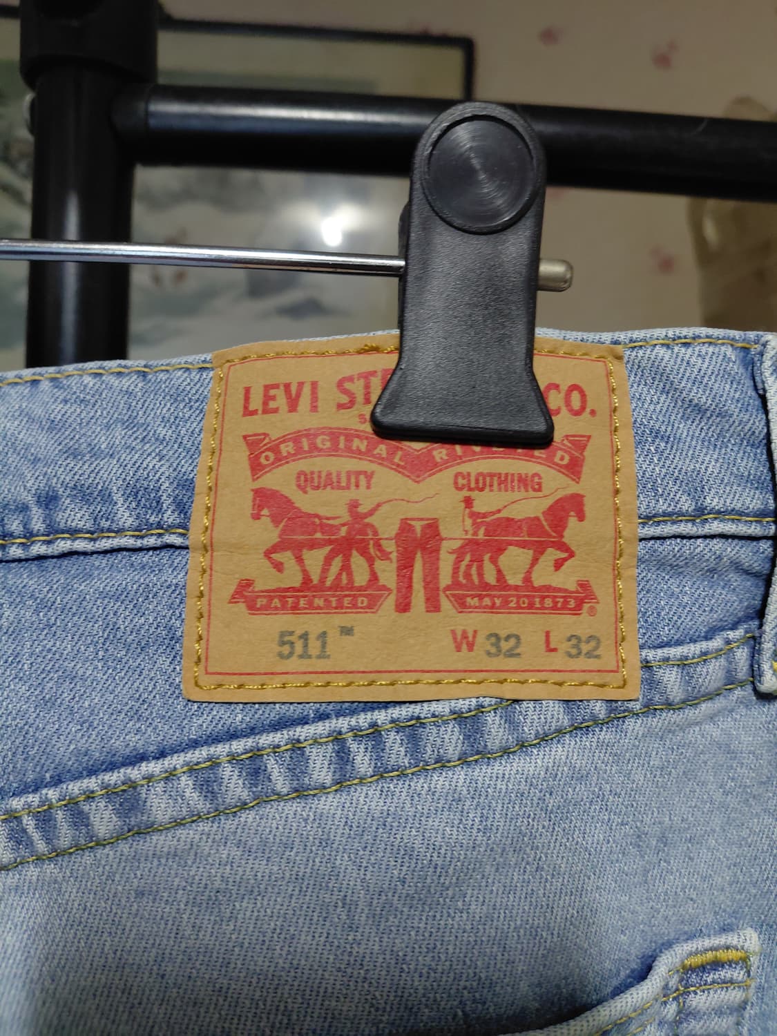 [리바이스511]슬림핏 데님 청바지 32사이즈  상품이미지4