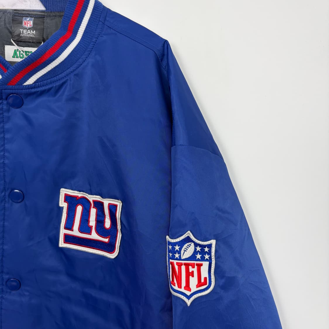 데드스탁 nfl 엔에프엘 뉴욕 자이언츠 바시티 스타디움 자켓 상품이미지4