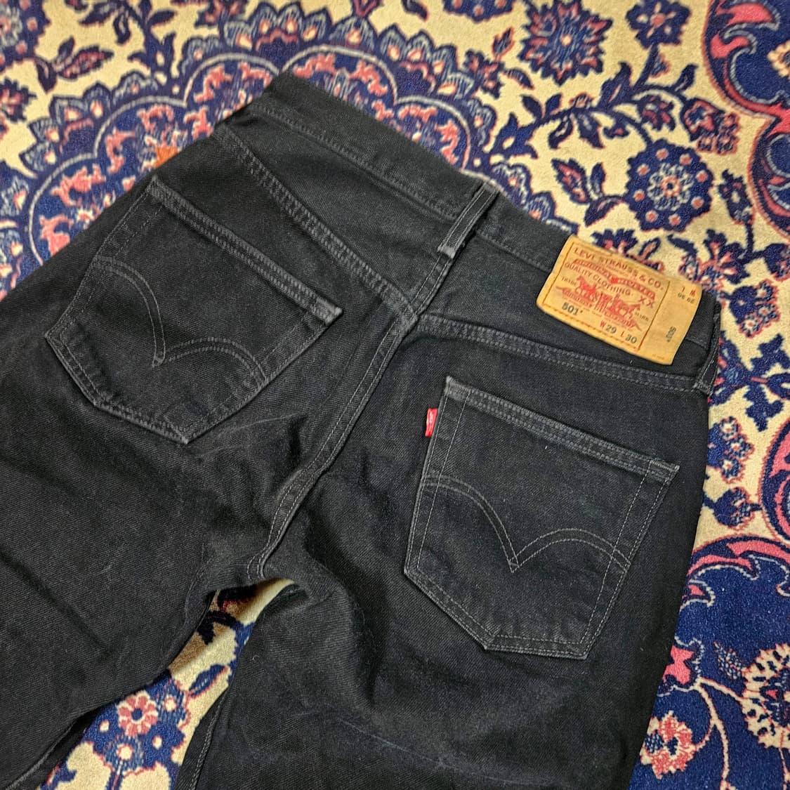 리바이스(Levis) 00's No.501 빈티지 블랙진 29 상품이미지2