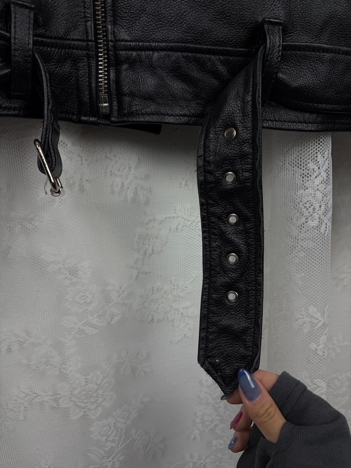 Classic Cowhide Rider Jacket 상품이미지5