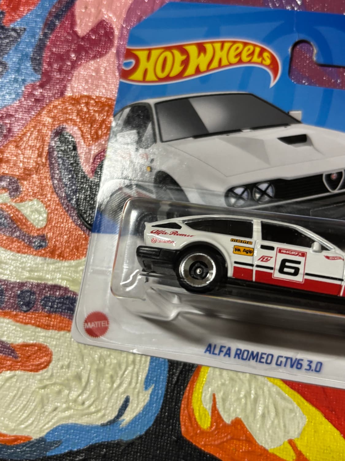 미개봉) 알파 로메오 gtv6 다이캐스트 핫휠 인테리어 소품 상품이미지4