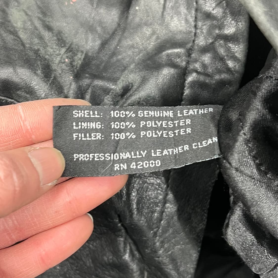 리얼레더 봄버자켓 s09191 상품이미지8