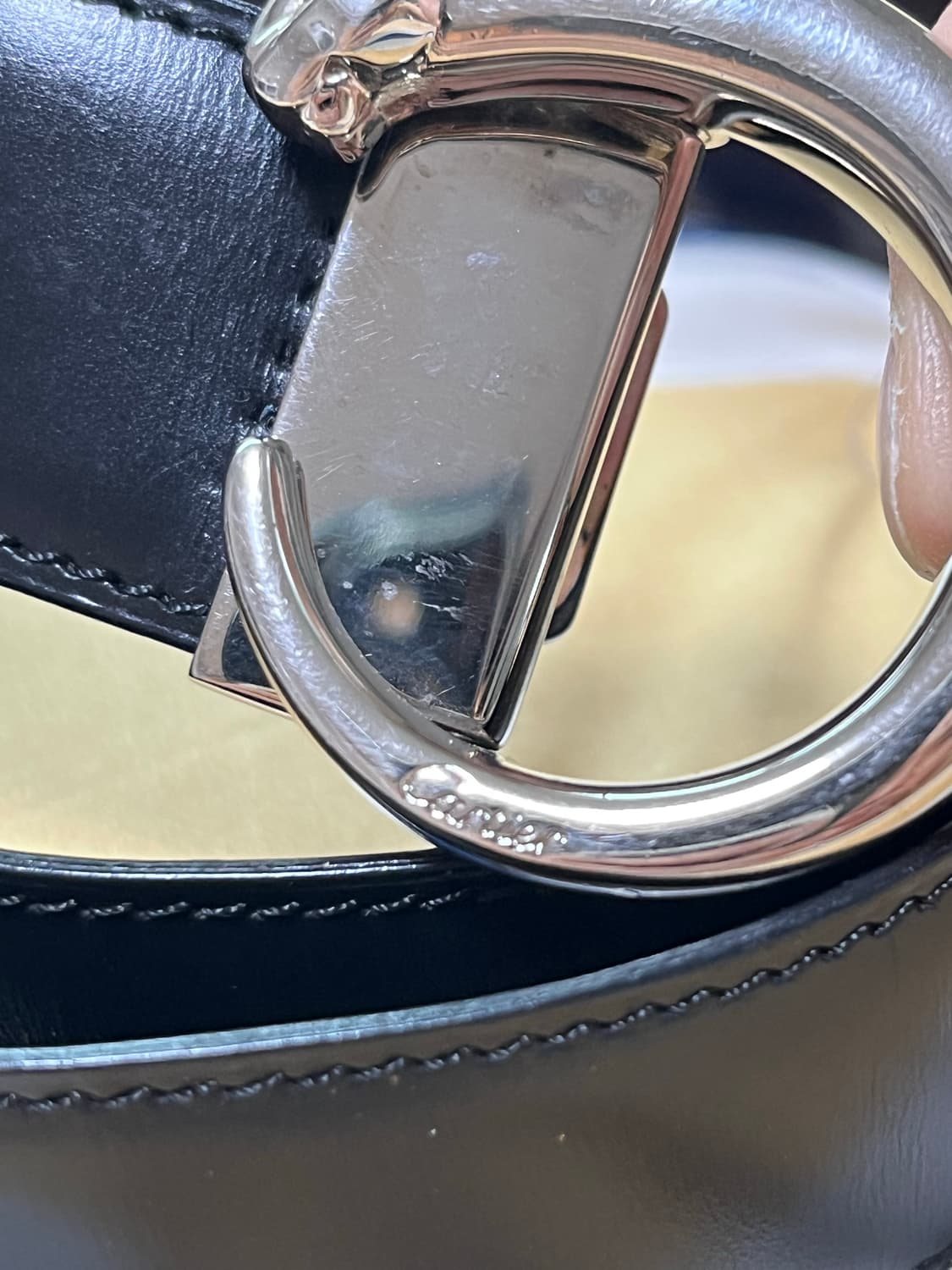 까르띠에 팬더 리버시블 가죽벨트 (블랙/브라운) 상품이미지2