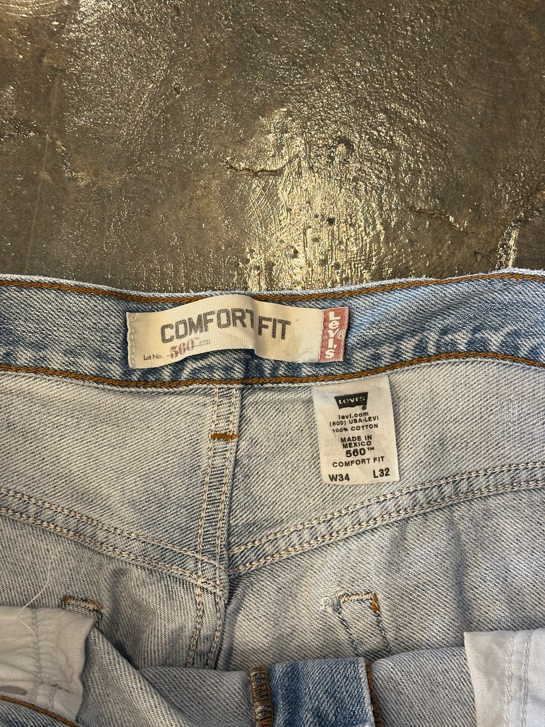 00s Levis 리바이스 560 W34 L32 상품이미지4