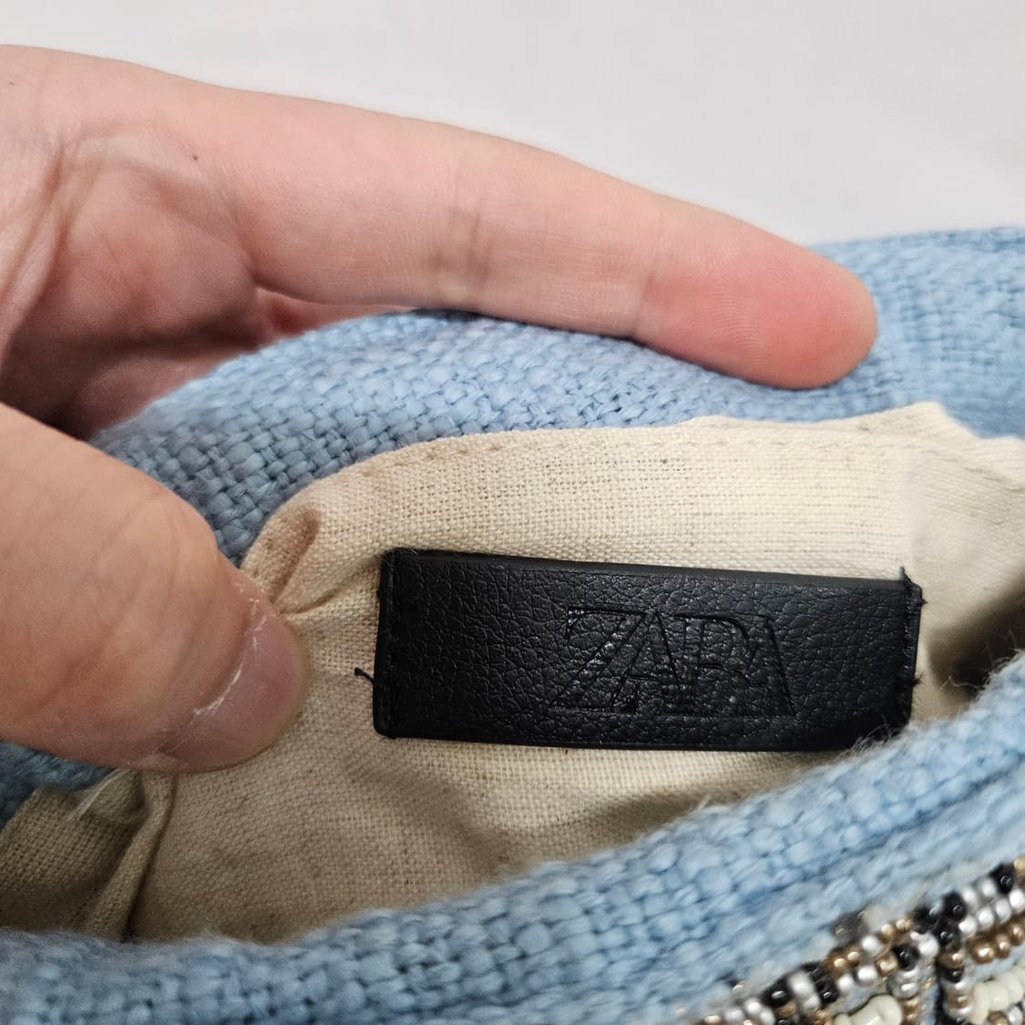 자라 트위드 체인 크로스백 상품이미지6