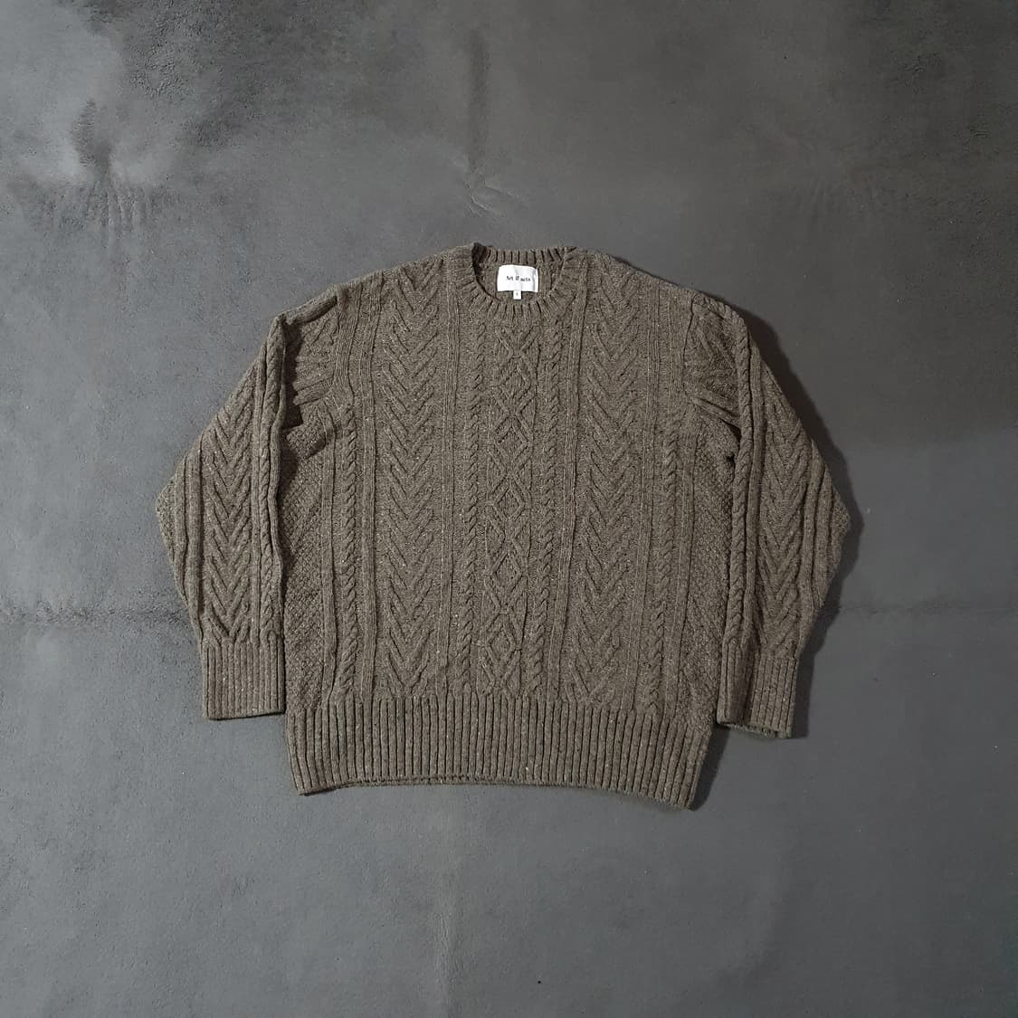 아트이프액츠 피셔맨 케이블 니트 상품이미지1
