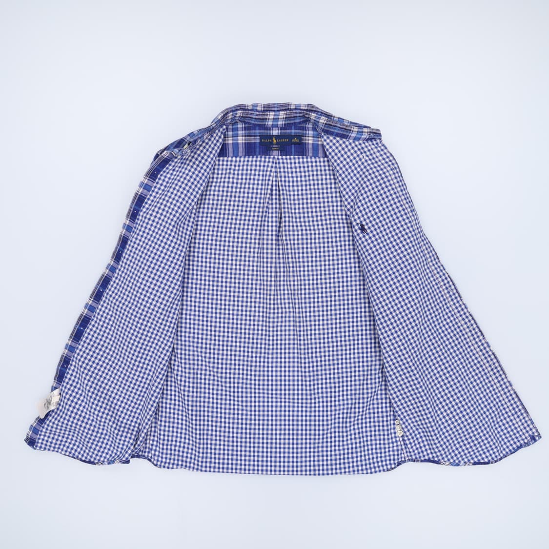 [M] 신형 폴로 랄프로렌 슬림핏 타탄체크 펀 셔츠 3905 상품이미지3