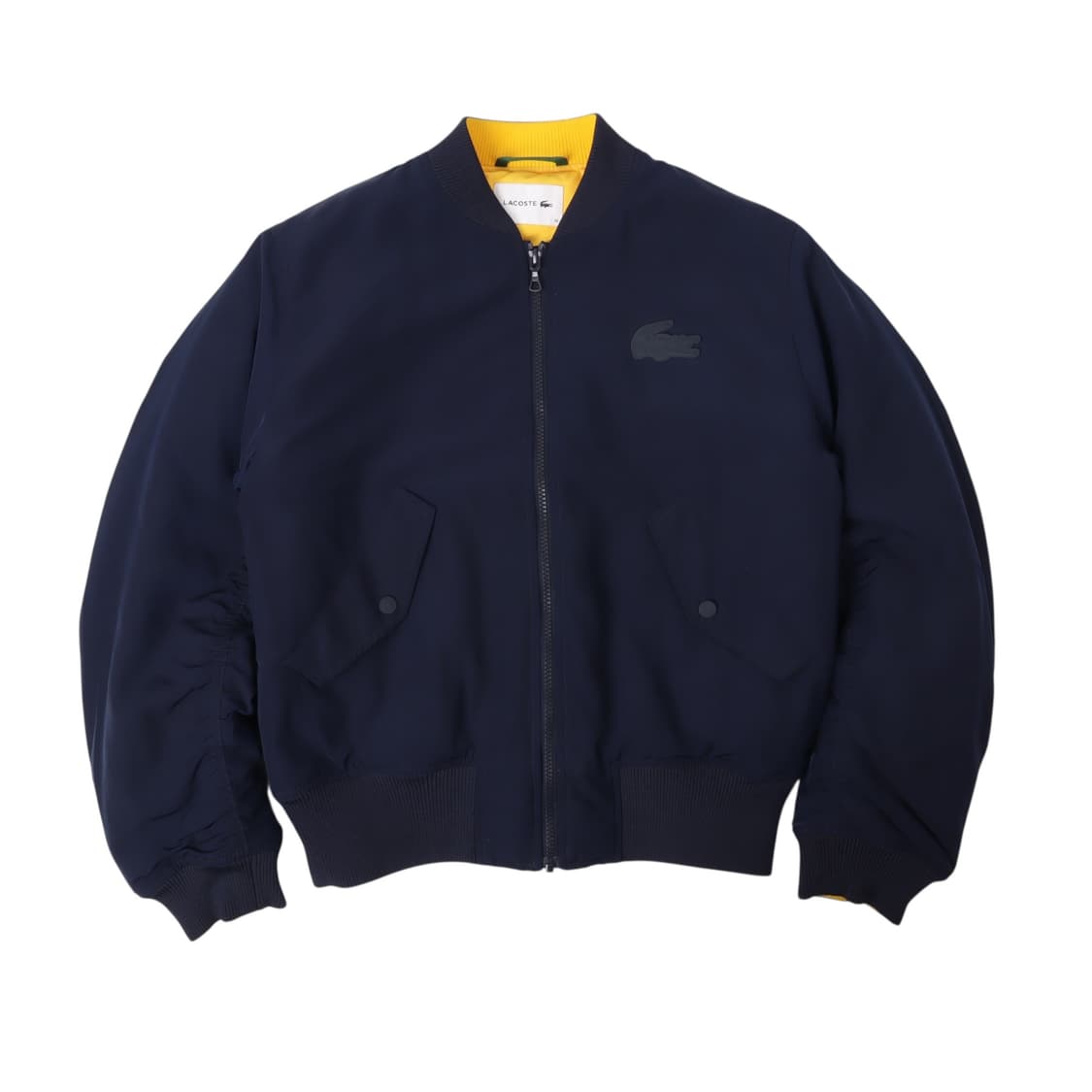 라코스테 우먼스 네이비 봄버 자켓 상품이미지1