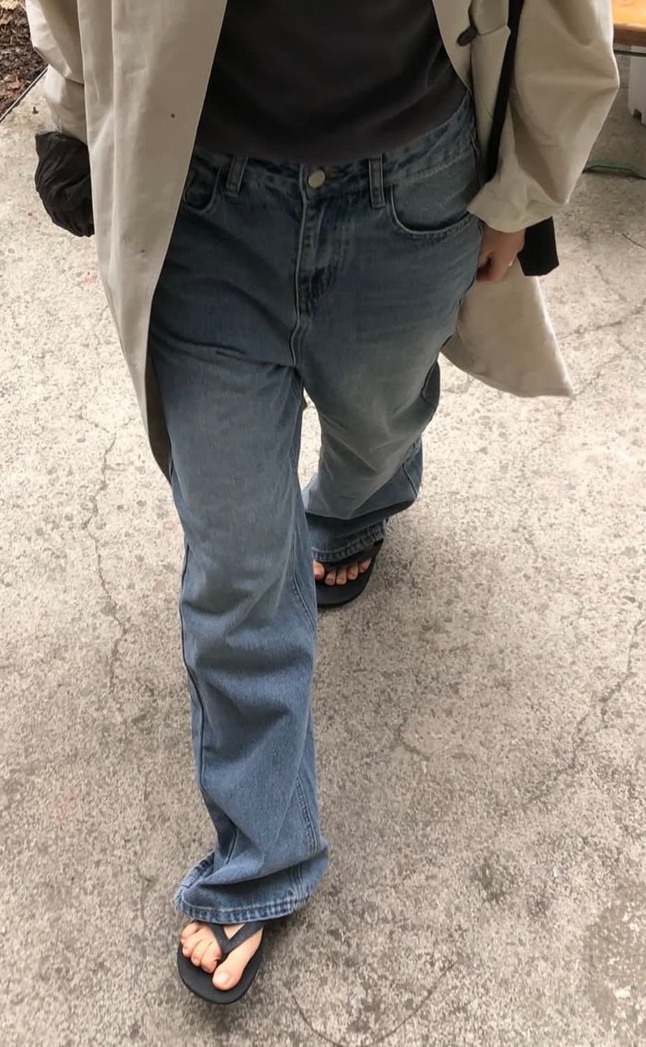 민유 프렌치 워싱 데님 상품이미지2