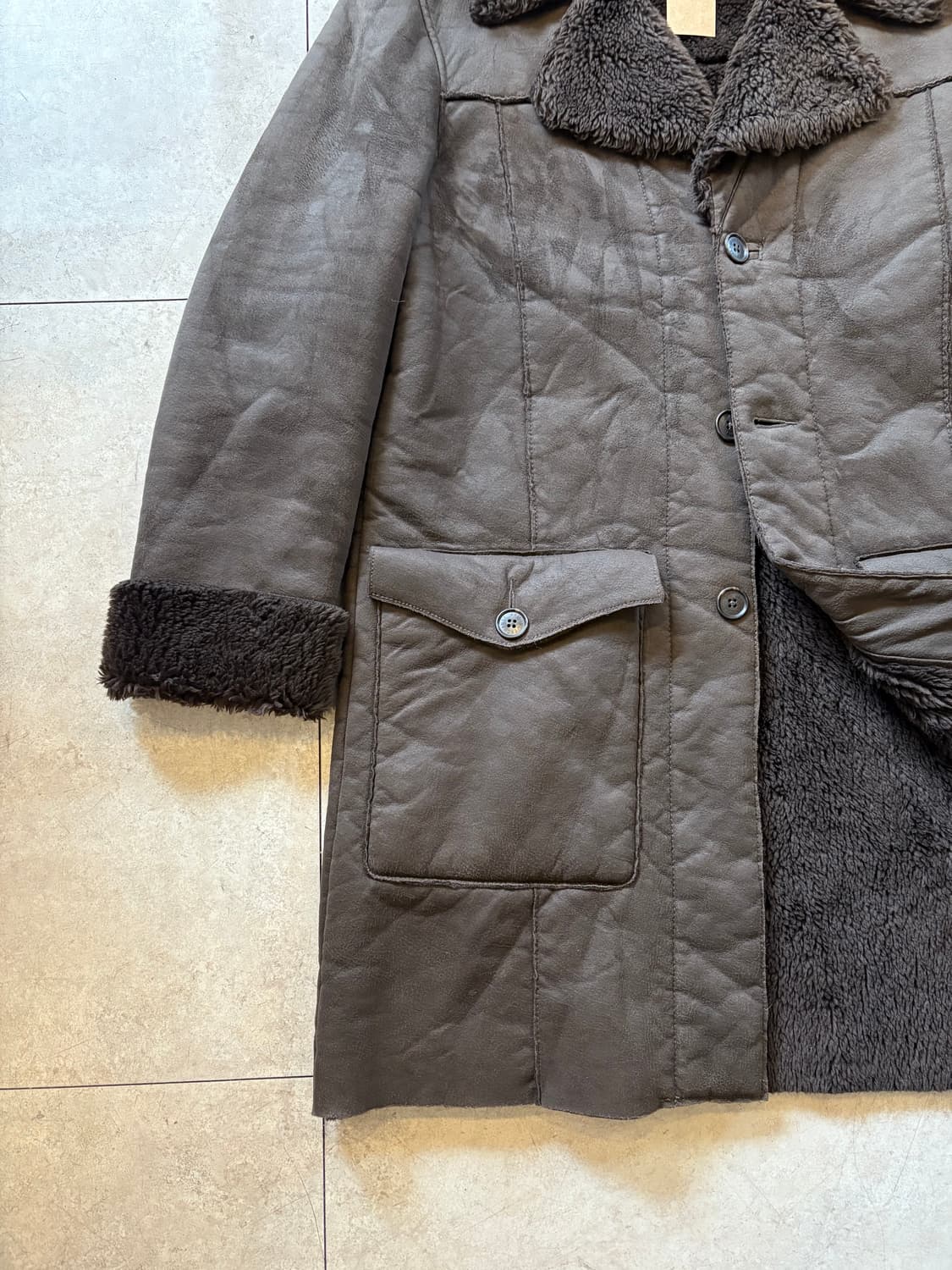 Armani exchange 무스탕 코트 상품이미지3