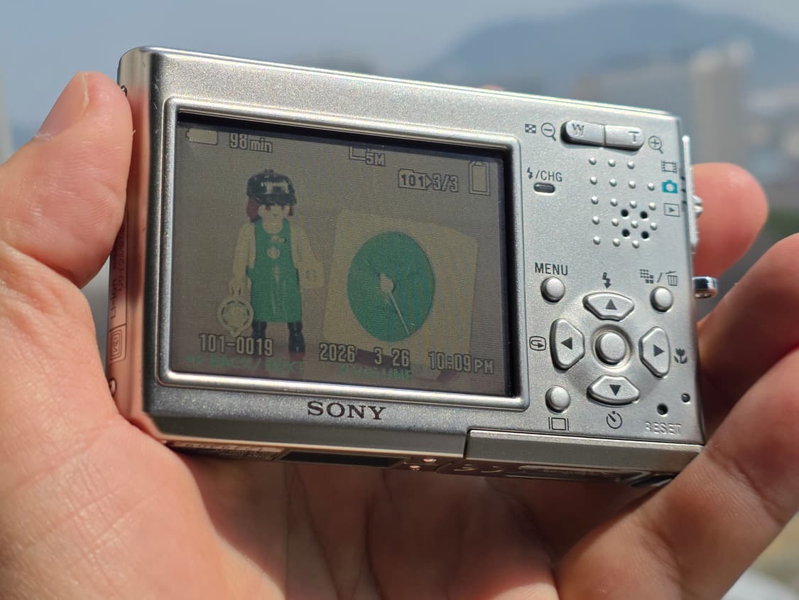 소니 사이버샷 DSC-T1 빈티지 카메라 상품이미지7