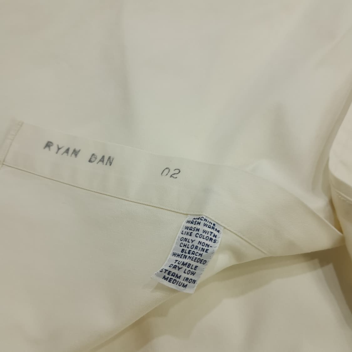 CN229 L 폴로 랄프로렌 골든 내츄럴 화이트 긴팔 셔츠 남방 상품이미지6