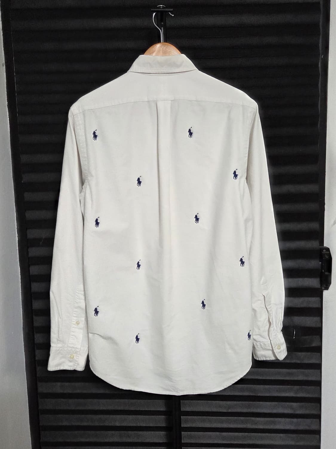 [폴로 랄프로렌] 멀티 포니 자수 클래식 핏 코튼 셔츠 | 00153 상품이미지7