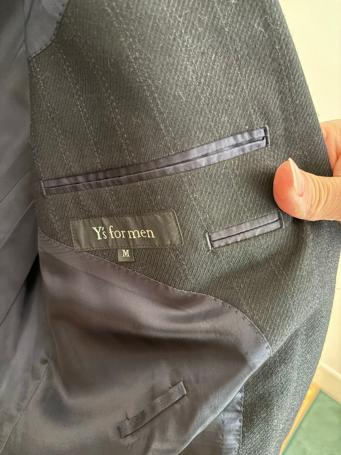 요지야마모토 더블 블레이저(100-105) 상태최상 상품이미지3