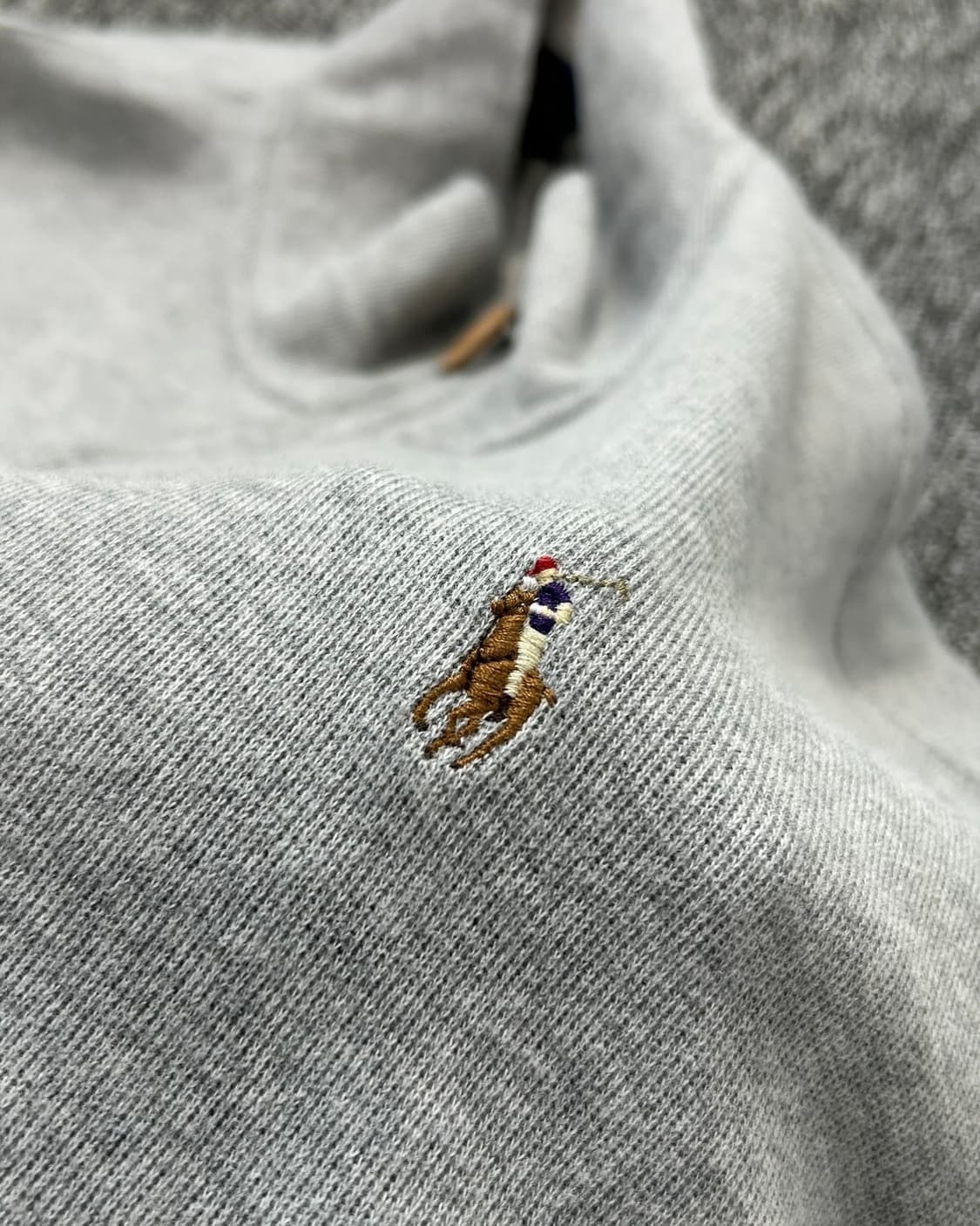 폴로 랄프로렌 멀티포니 그레이 하프집업 상품이미지3