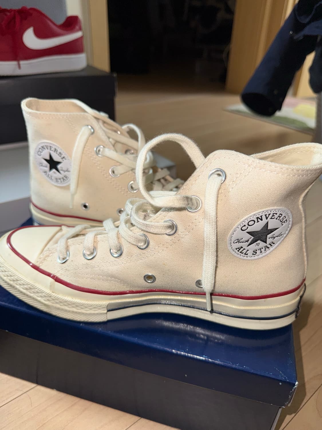 컨버스 척 70 하이 아이보리 사이즈 240 상품이미지1