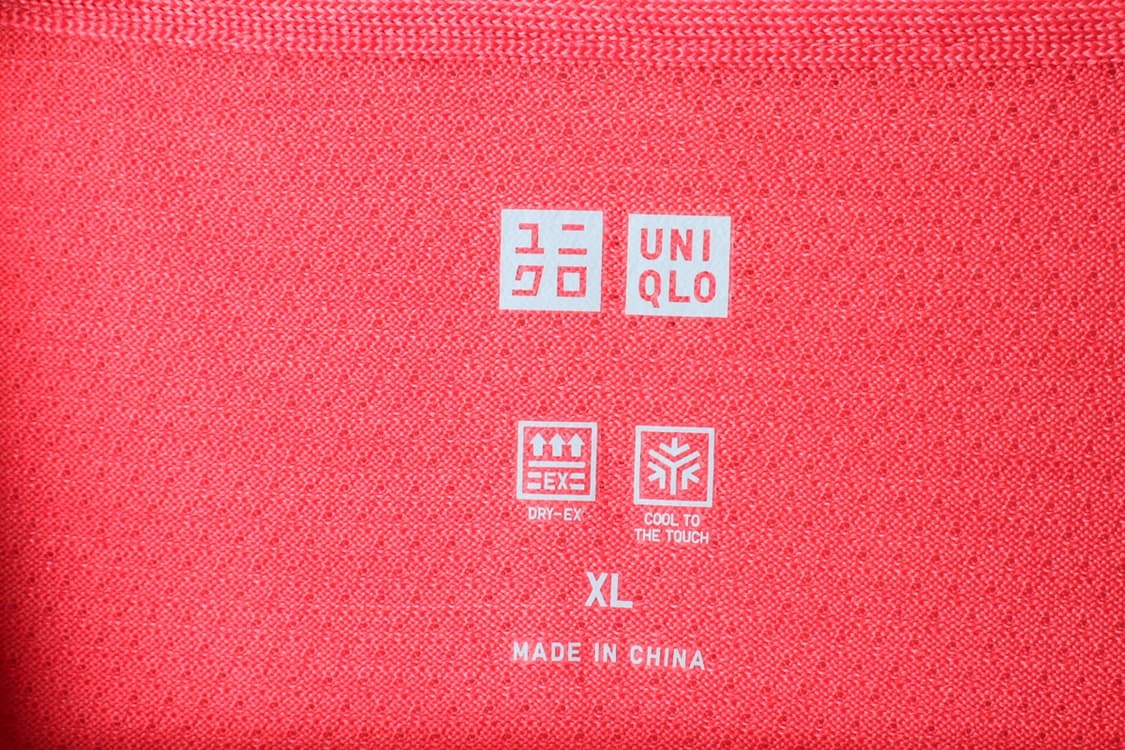 (XL) 유니클로 반팔 티셔츠 새상품 기능성 나그랑 레드-H33263 상품이미지5