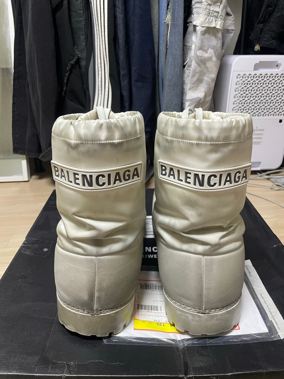 발렌시아가 알래스카 나일론 화이트 41-42 상품이미지6