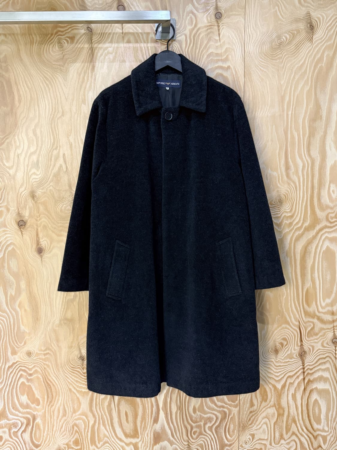 엠포리오 아르마니 발마칸 울 코트 상품이미지2