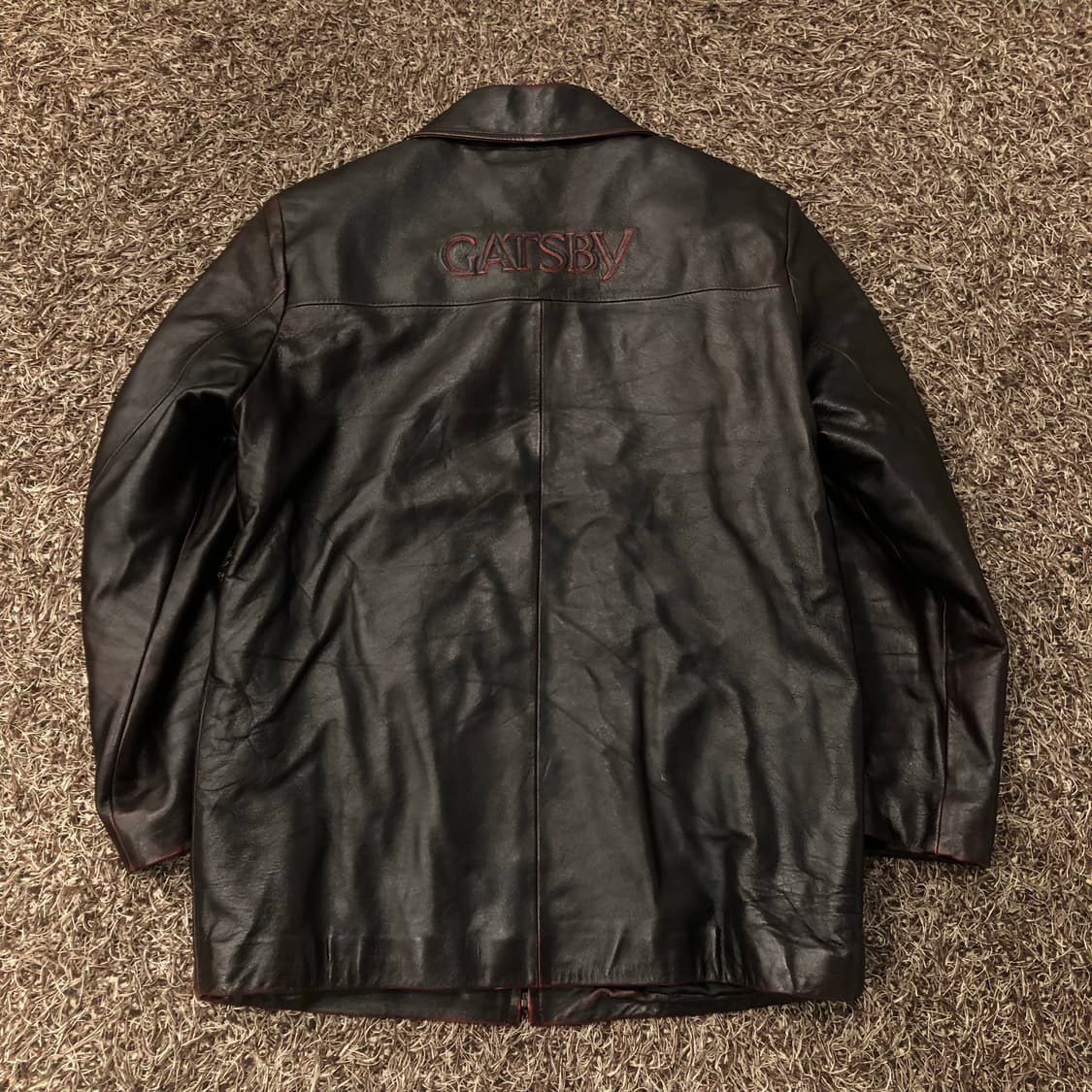 GATSBY 빈티지 레더 가죽 자켓 상품이미지5