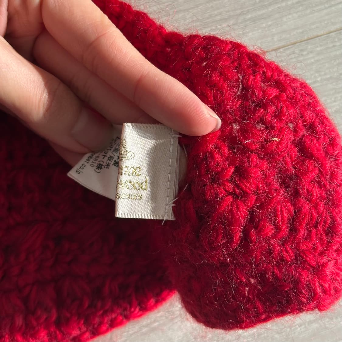 빈티지 비비안웨스트우드 넥워머 머플러 스카프 상품이미지4