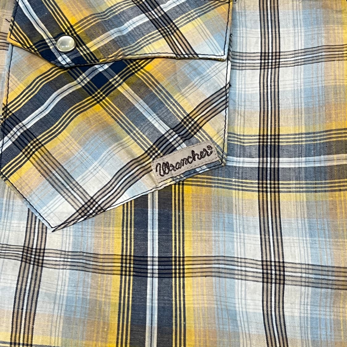  랭글러 체크 웨스턴 셔츠 y16334 상품이미지4