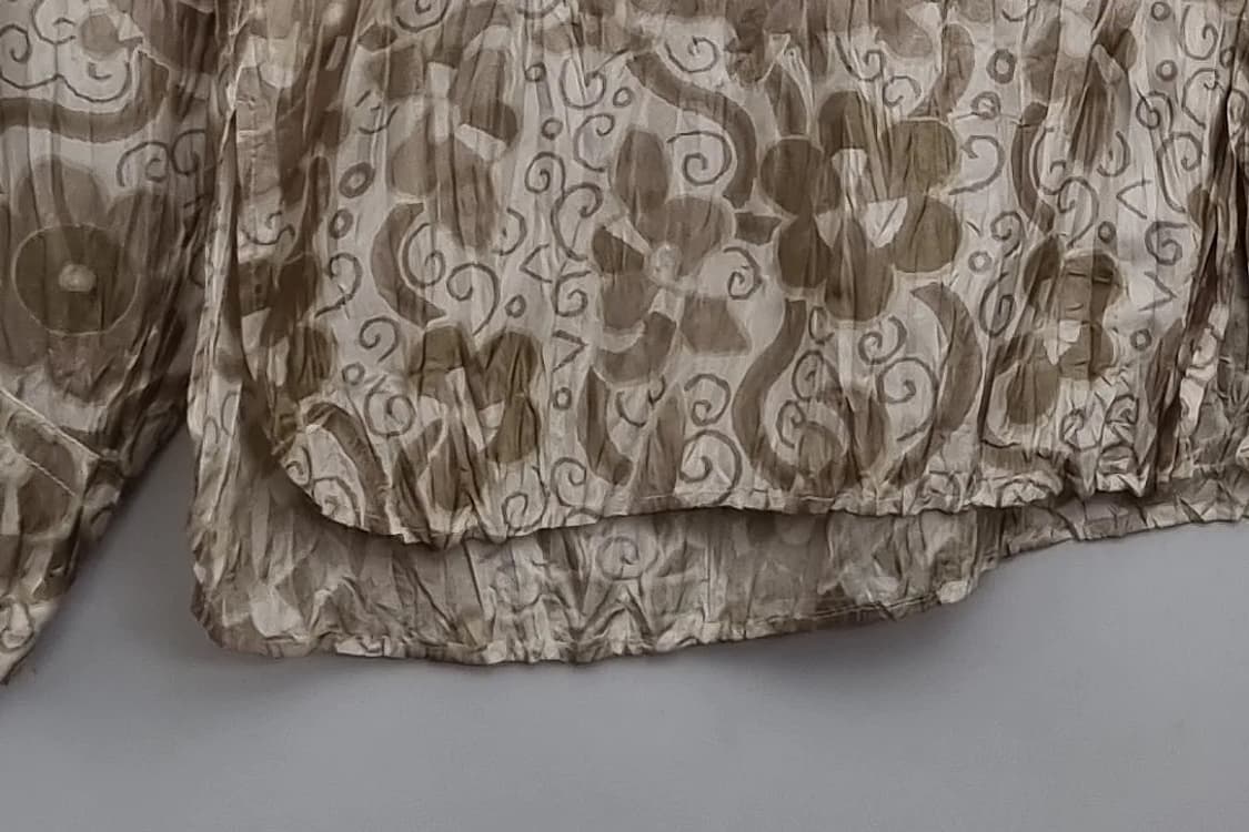 이세이미야케 빈티지 플리츠 패턴 블라우스 상품이미지5