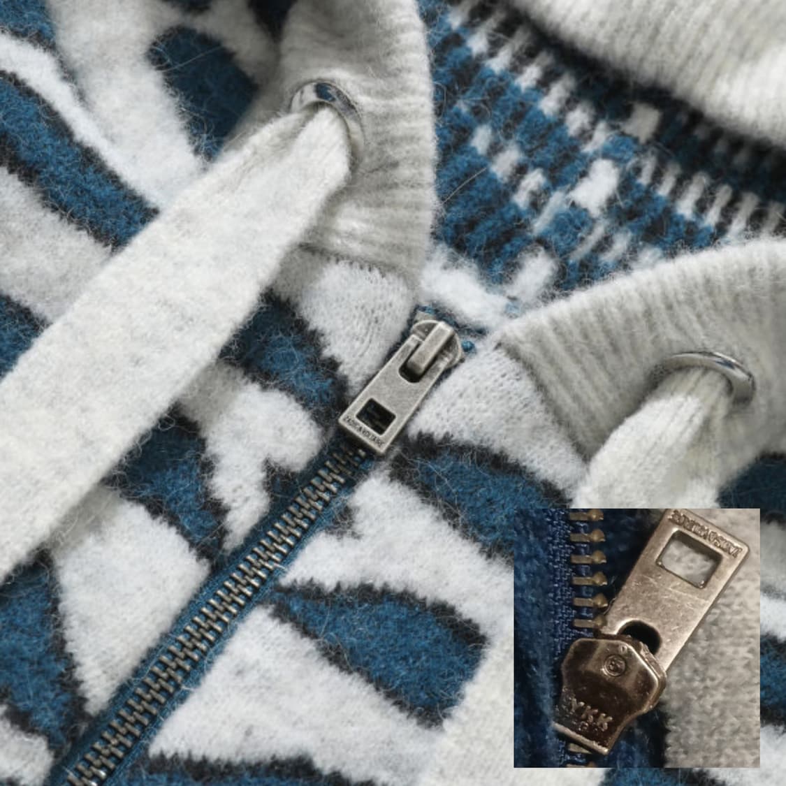 쟈딕앤볼테르 Zadig&Voltaire 지브라 패턴 니트 가디건 상품이미지2