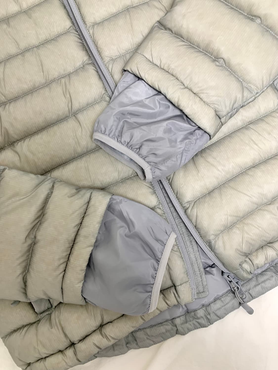 산산기어 서픽스 푸퍼 자켓 그레이 1사이즈 상품이미지2