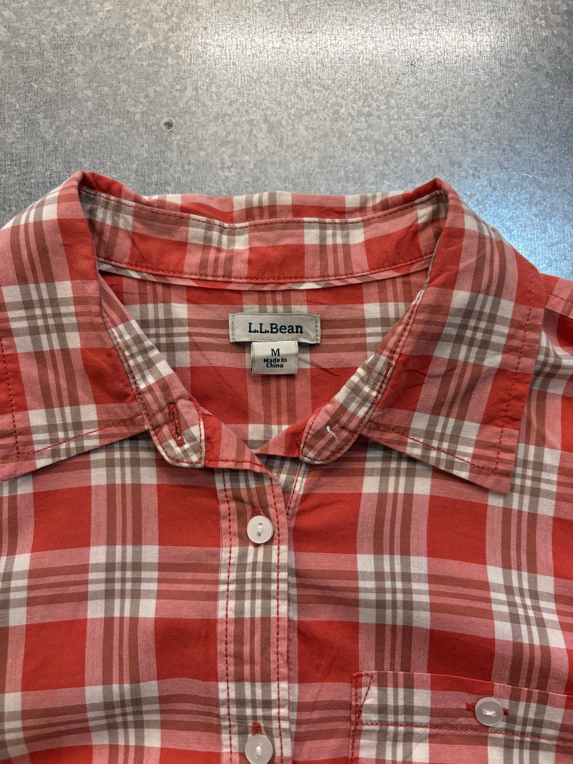 엘엘빈 Llbean 체크 셔츠 상품이미지3