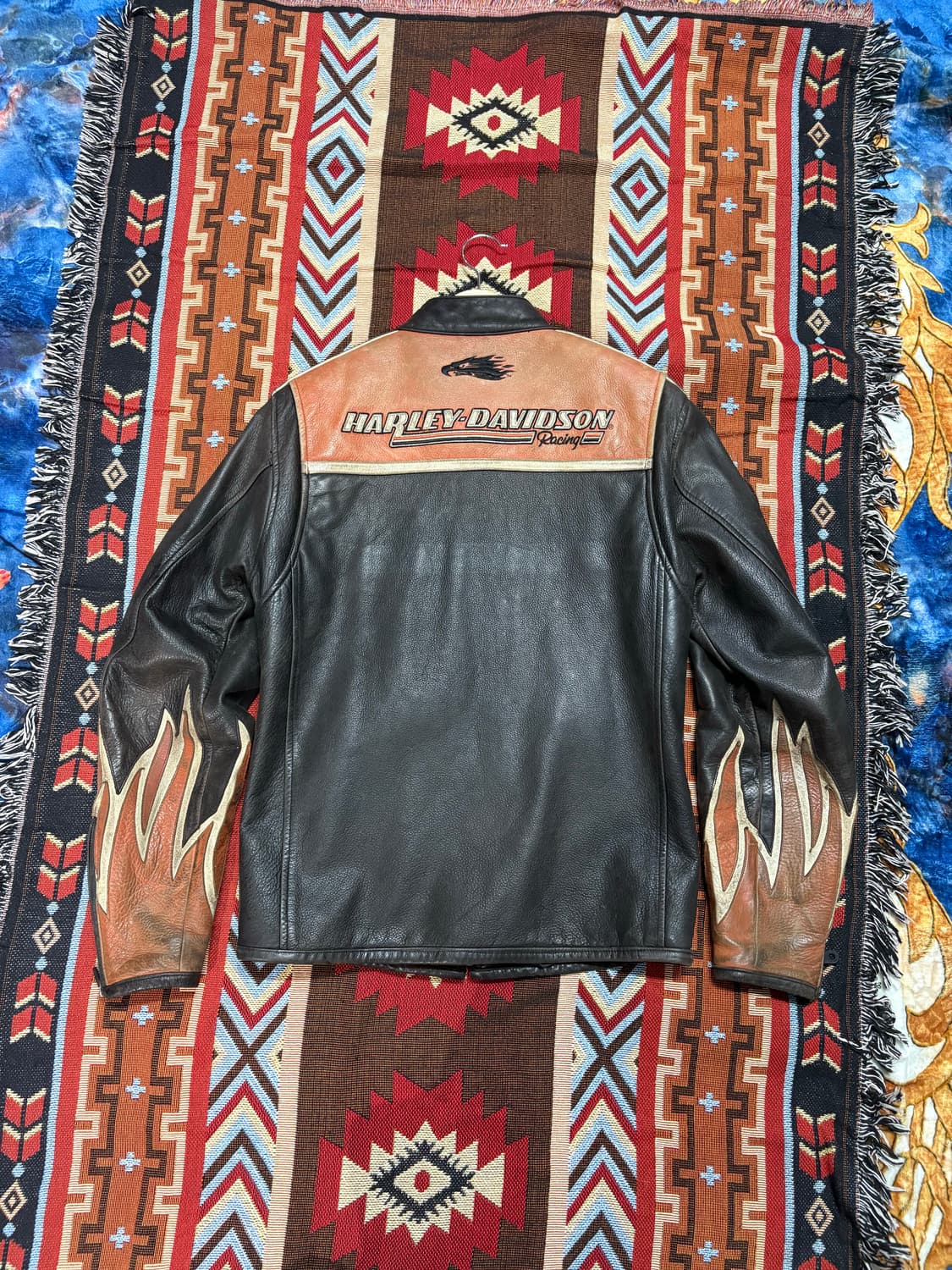 할리데이비슨 카우하이드 레이싱 레더자켓 상품이미지2
