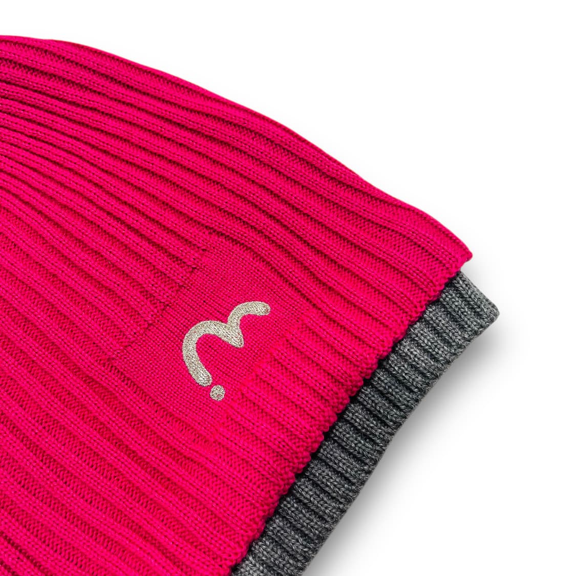 에비수 핫핑크 로고 새상품 비니 상품이미지2