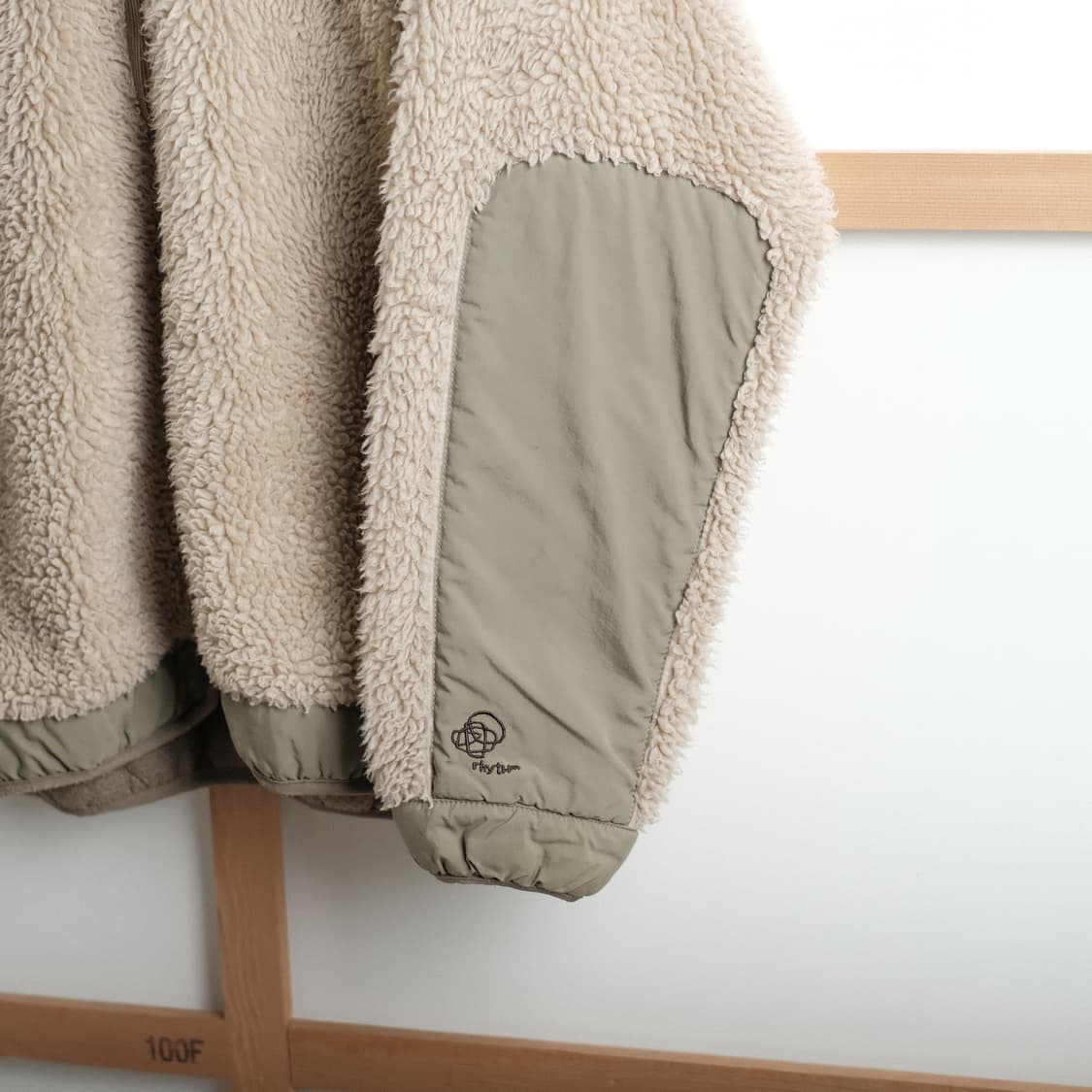 파타고니아 L사이즈 리듬 후디 플리스 자켓 아이보리 상품이미지5