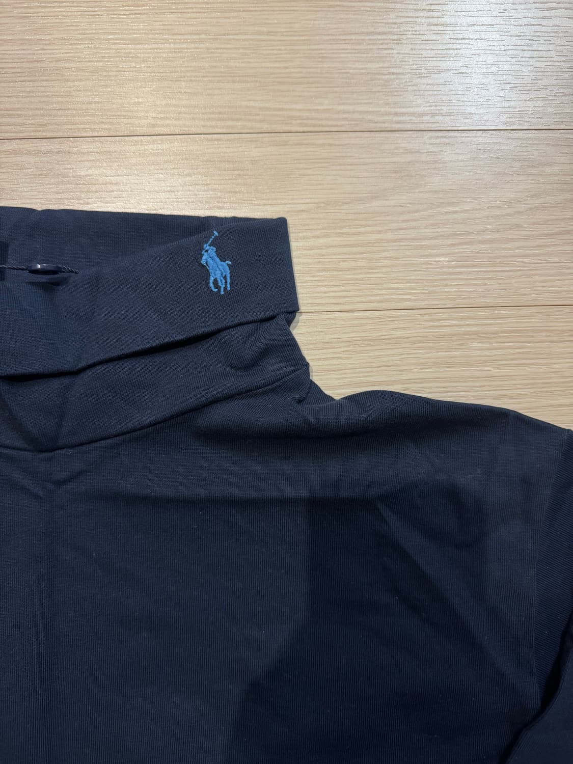 빔즈 X 폴로 목넥 티셔츠 네이비  상품이미지2