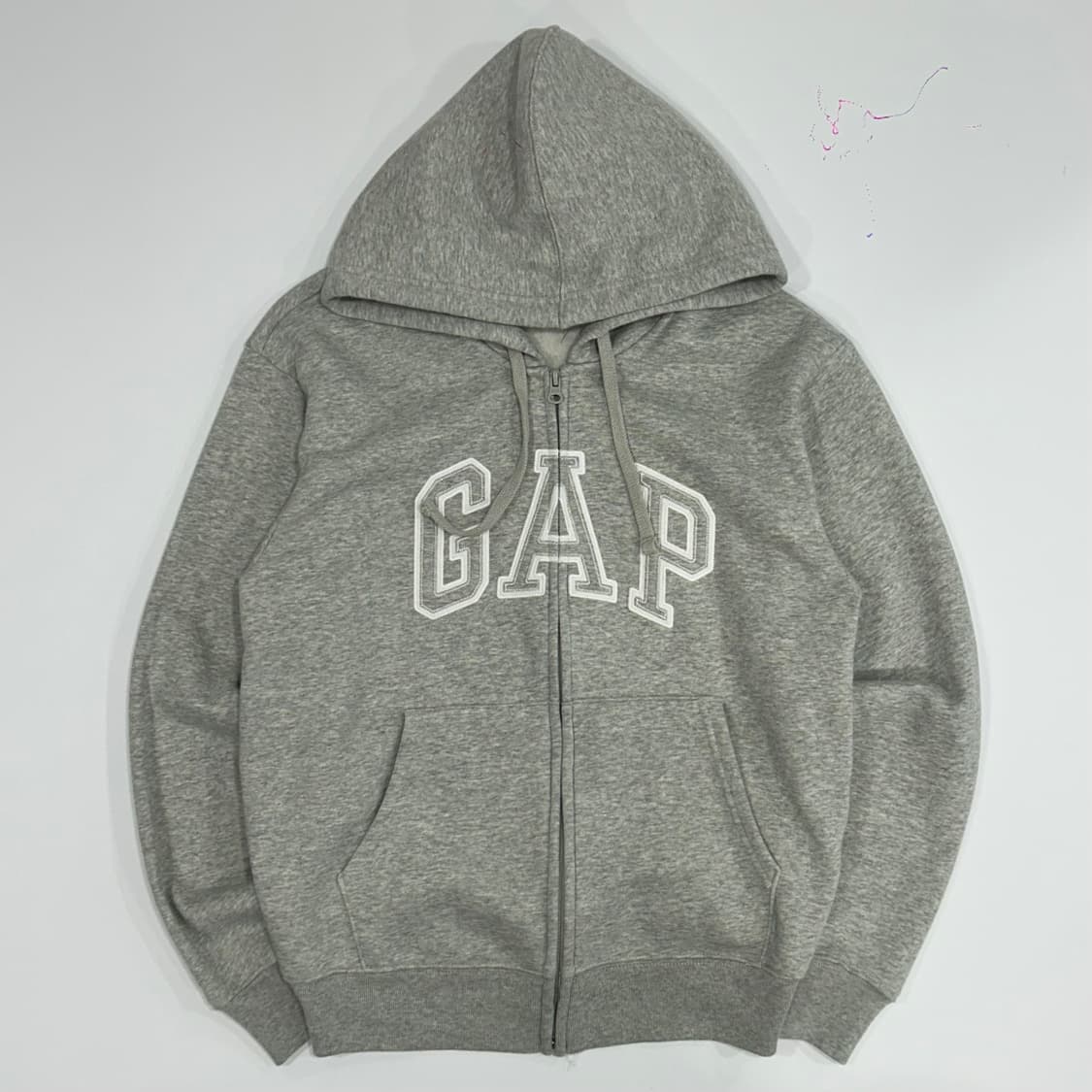 Gap 갭 그레이 기모 후드집업 상품이미지3