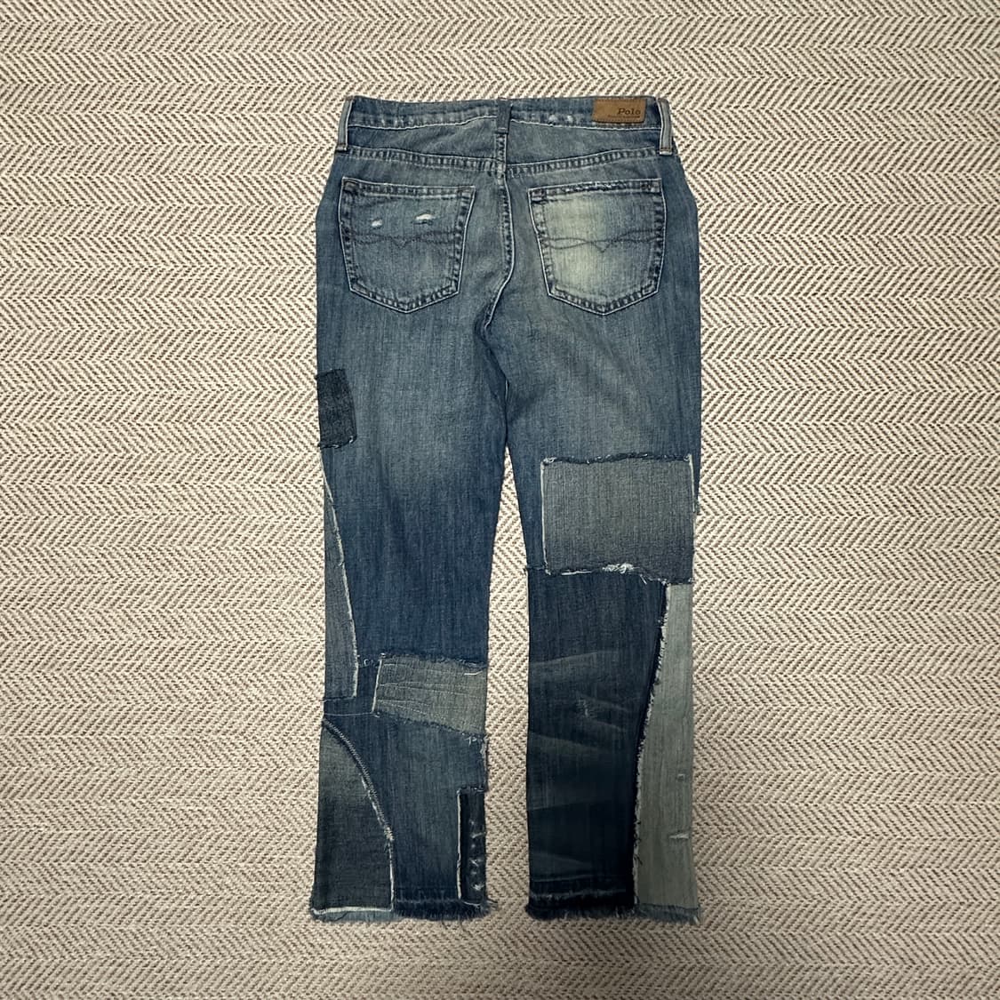 POLO RALPH LAUREN patchwork denim jeans 상품이미지2