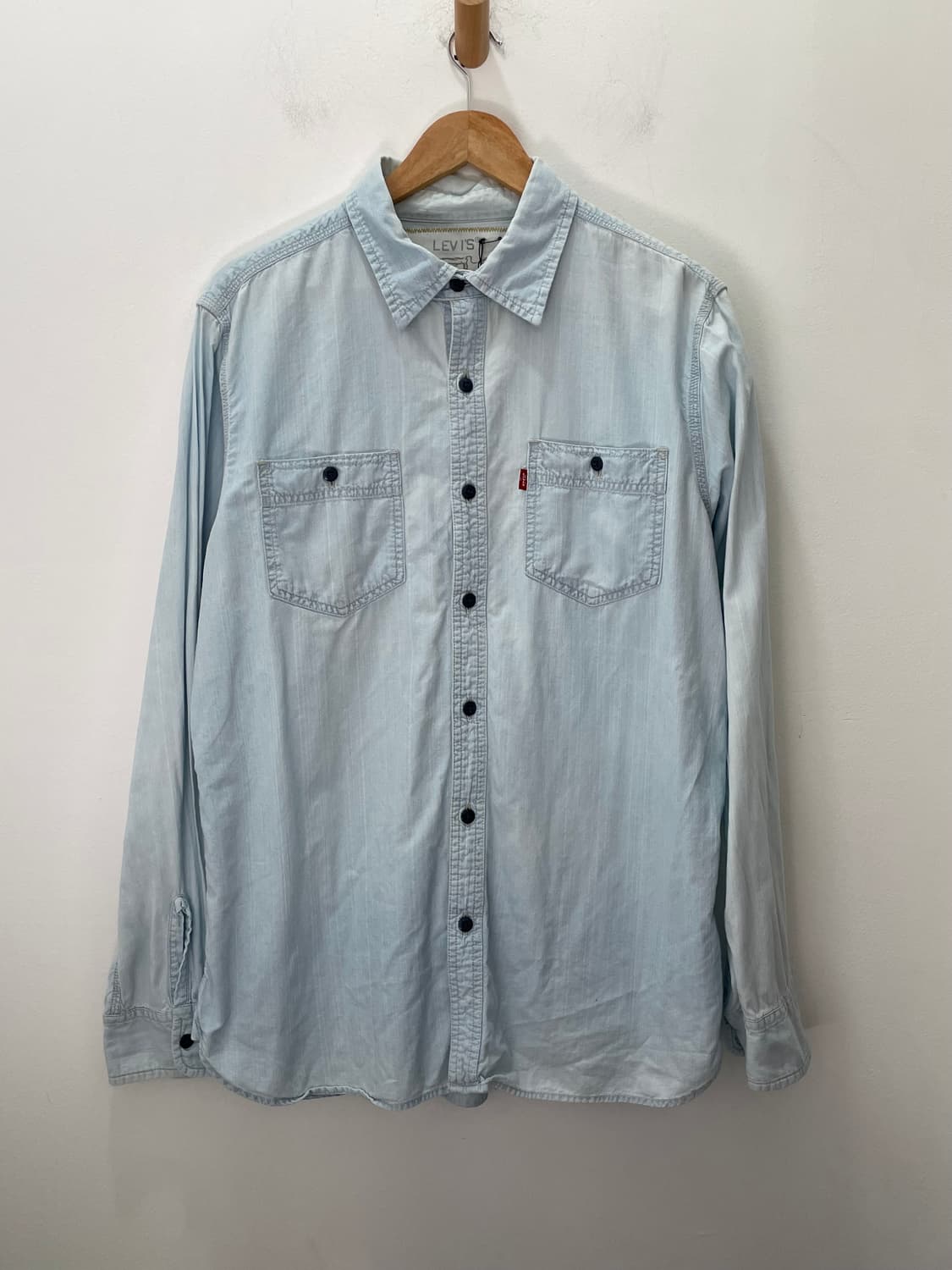 (L) Levi's 리바이스 데님 코튼 셔츠 상품이미지2
