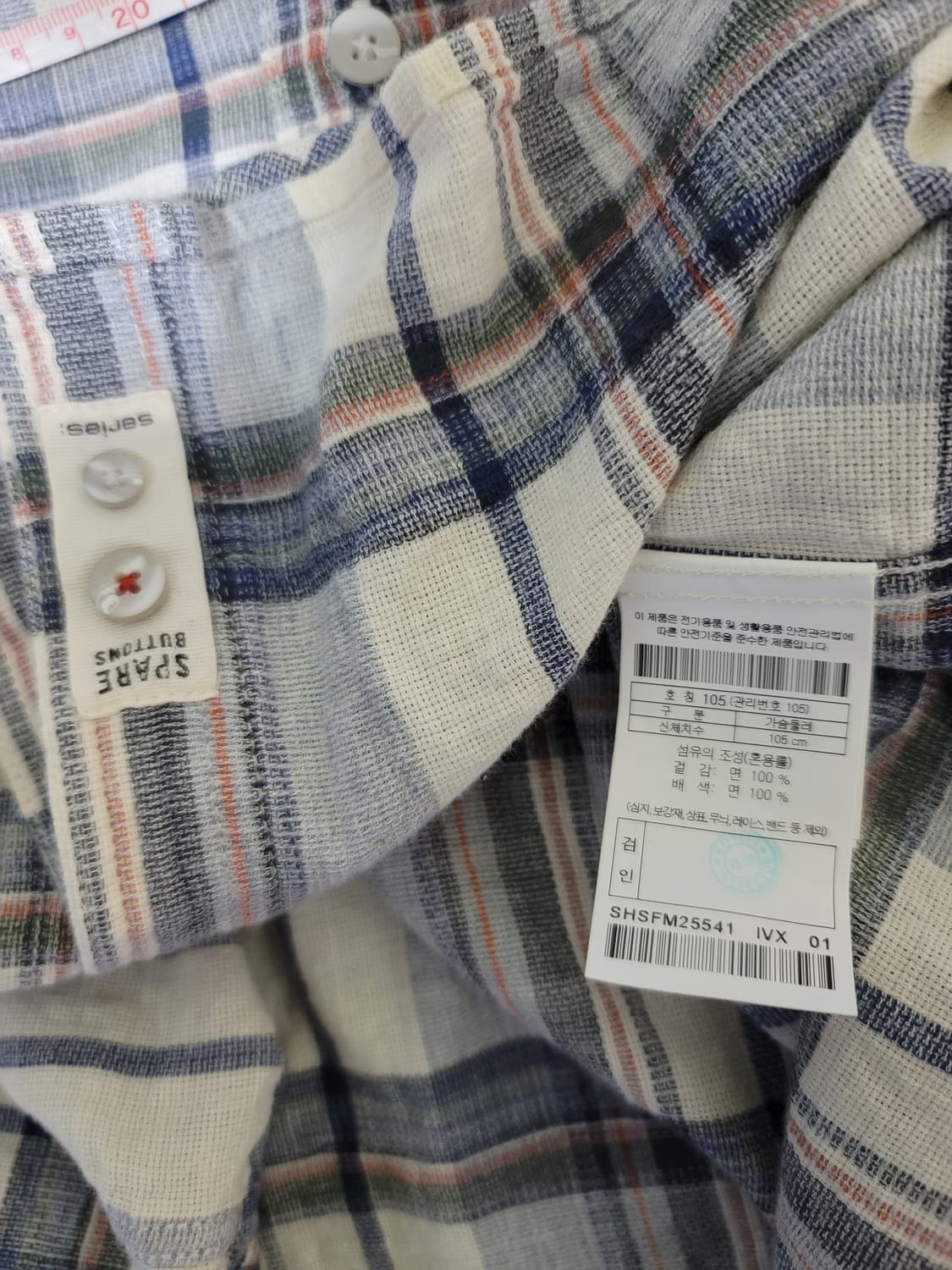 시리즈 파나마 체크셔츠 상품이미지6